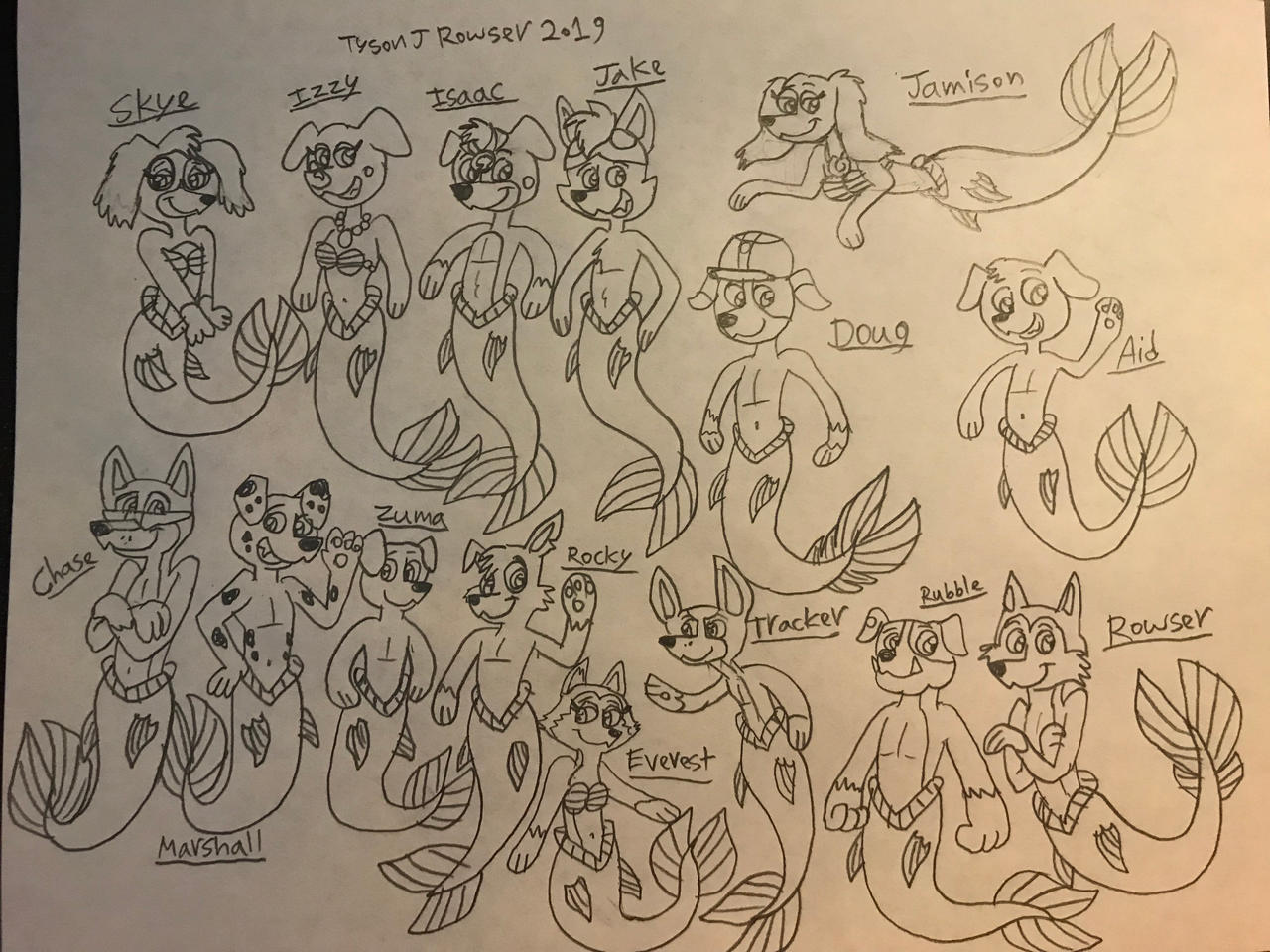 Merb Puppet All Merpups Together by RowserlotStudios1993 on DeviantArt