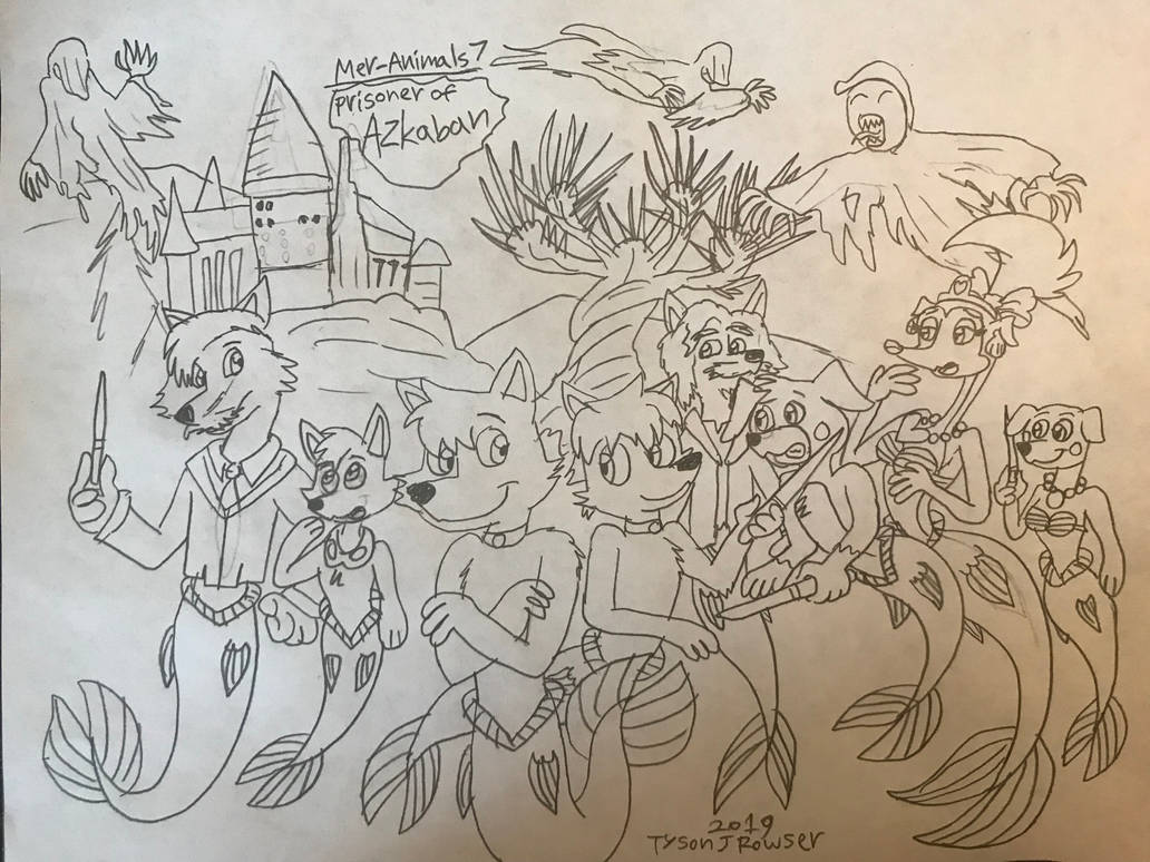 Mer-Animals 7 Prisoner Of Azkaban cover by RowserlotStudios1993 on ...