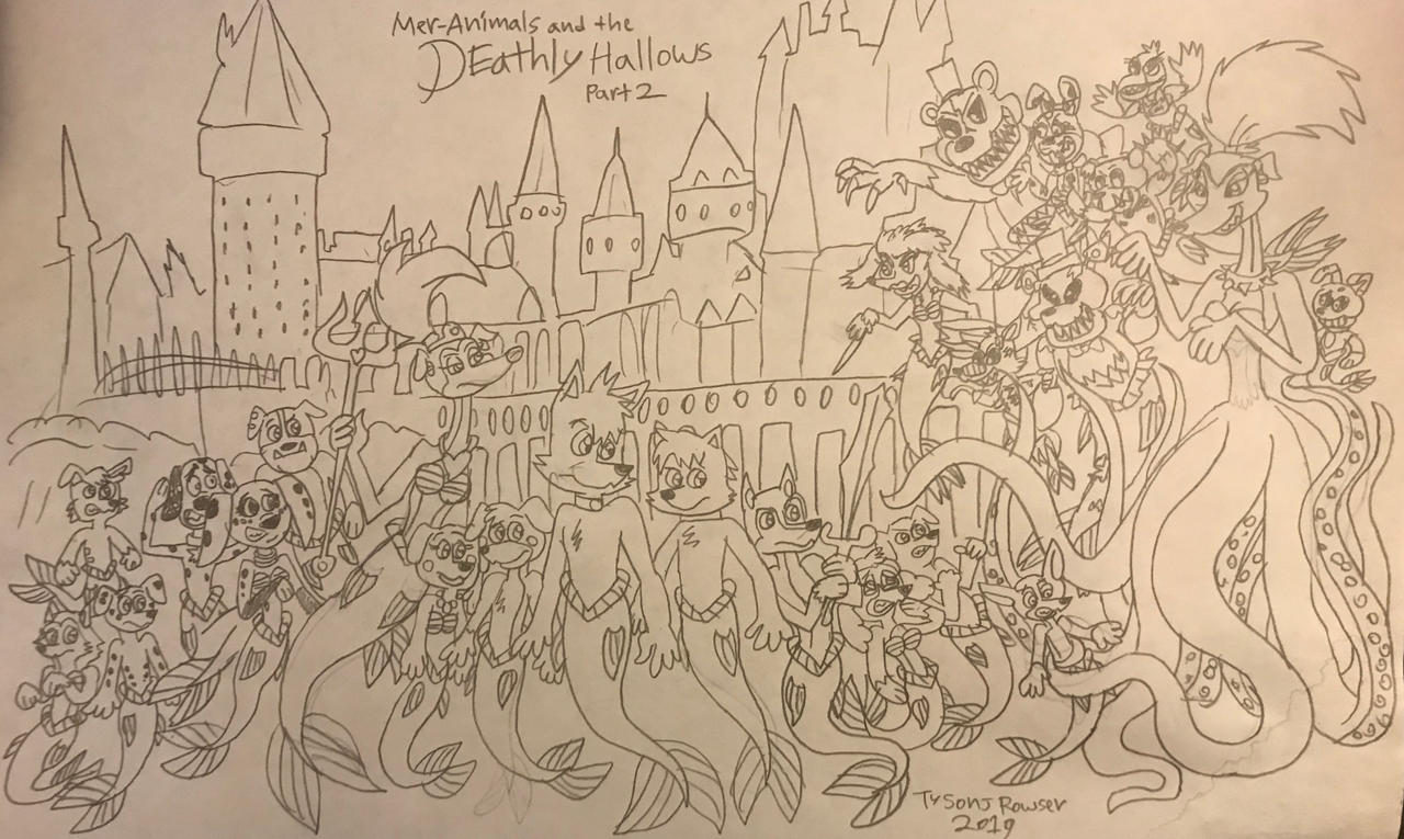 Mer-Animals 12 The Deathly Hallows Part 2 poster by ...