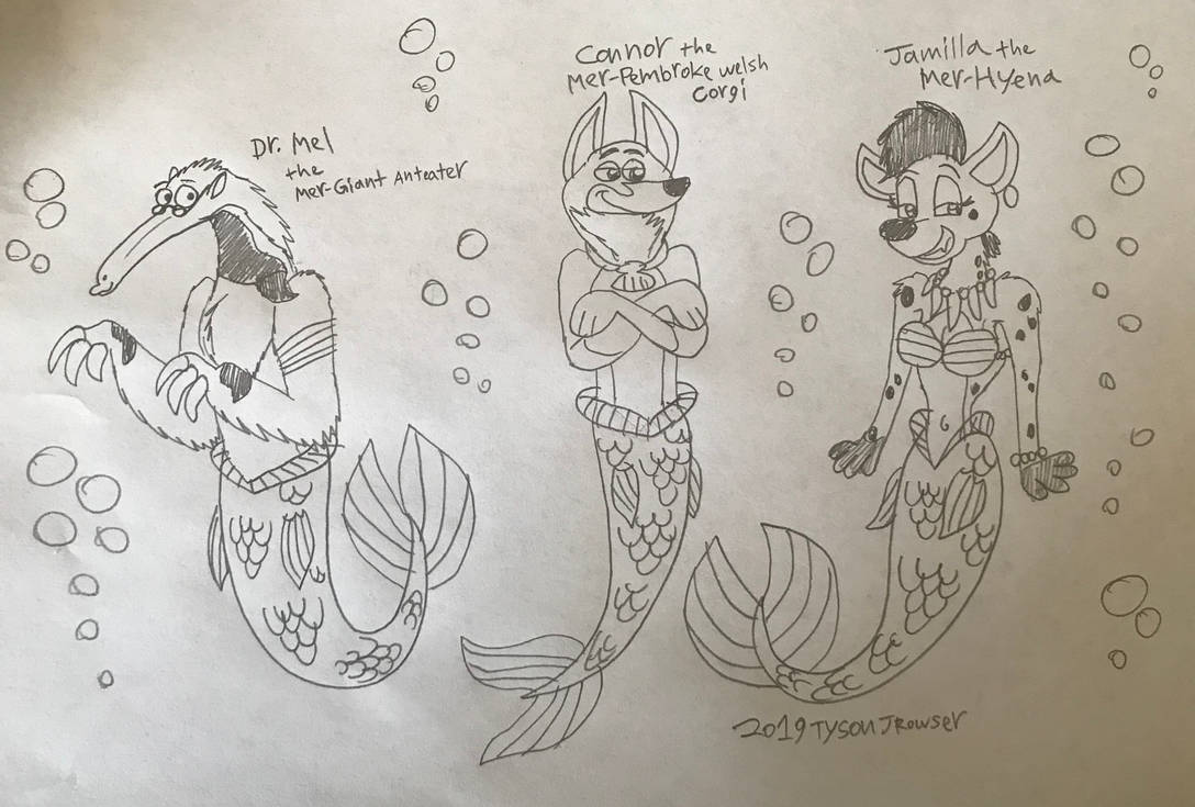 Mermay 2019: New Mer-Animals by RowserlotStudios1993 on DeviantArt