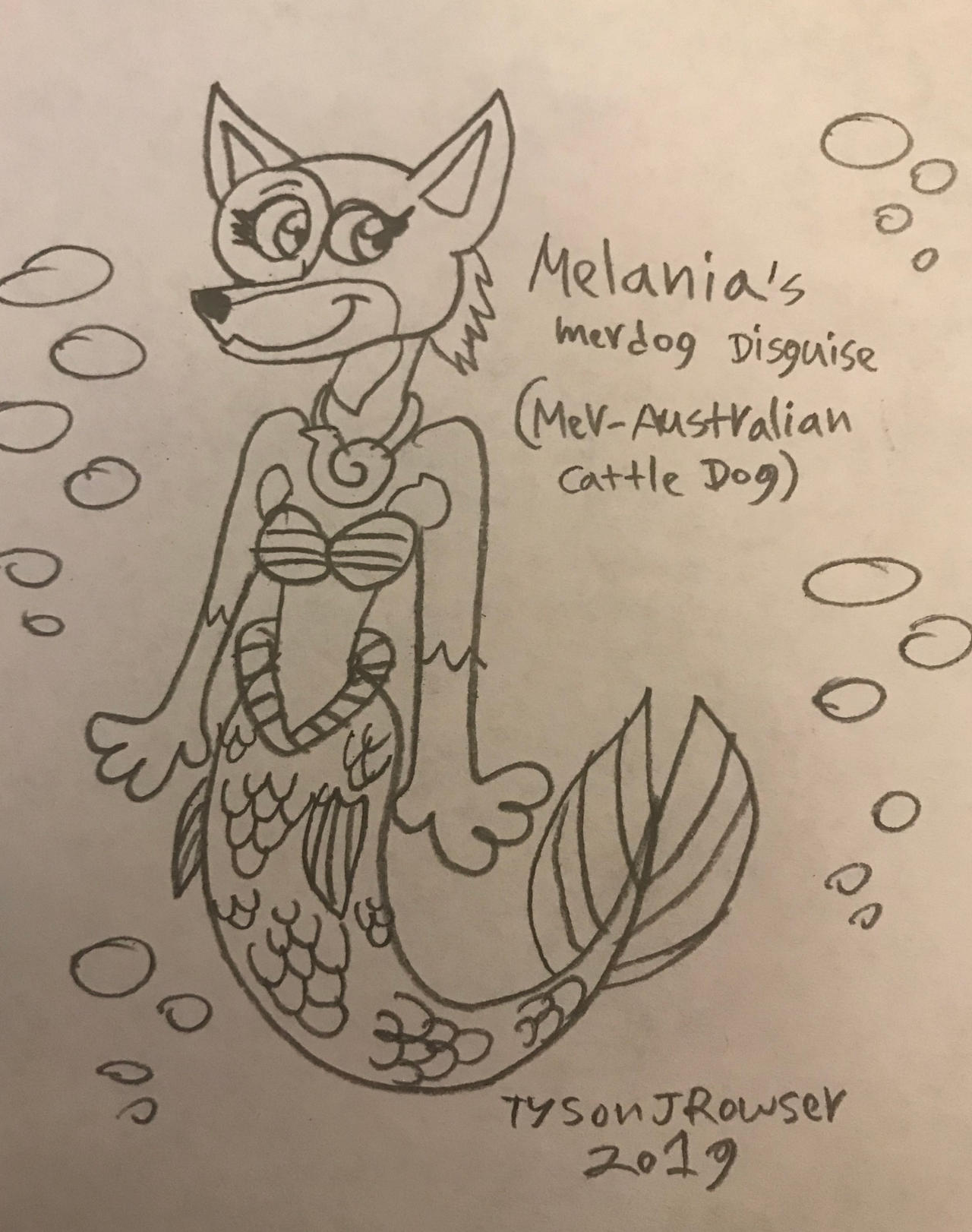 Mermay 2019: Melania's Mer-Dog Disguise by RowserlotStudios1993 on ...