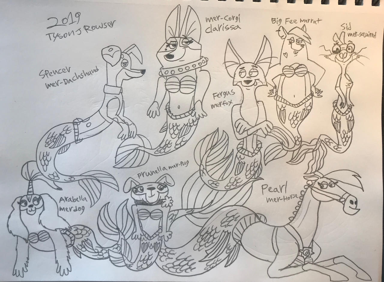 101 Dalmatian Street Mer-Animals by RowserlotStudios1993 on DeviantArt