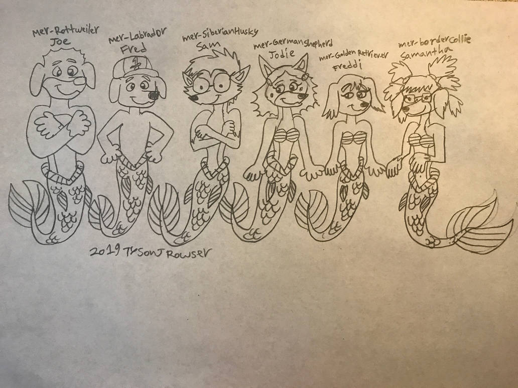 Time Warp Trio Mer-animals by RowserlotStudios1993 on DeviantArt