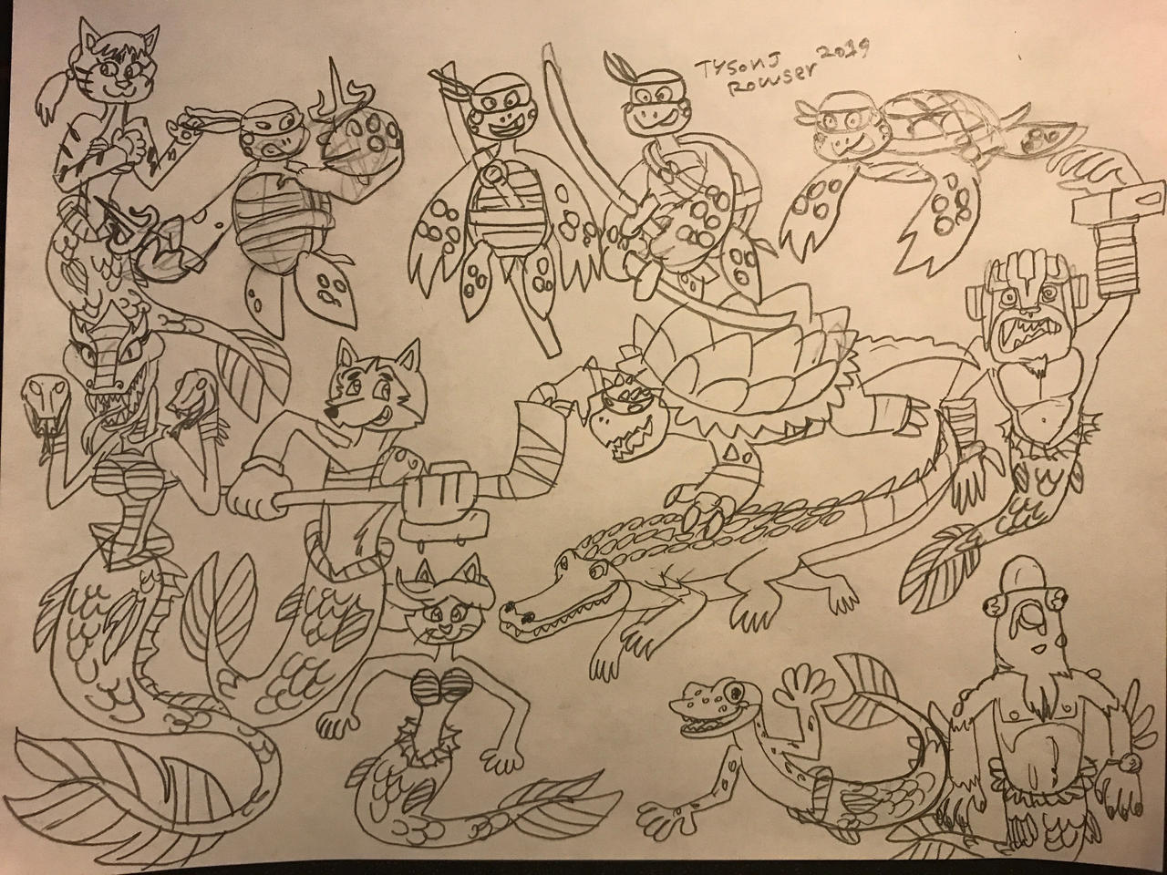 TMNT 2012 Mer-Animals by RowserlotStudios1993 on DeviantArt