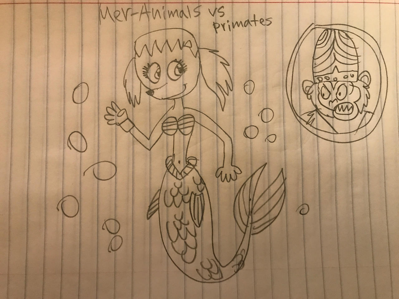 Primated Deviantart Mer-Animals Vs Primates poster by RowserlotStudios1993 on DeviantArt