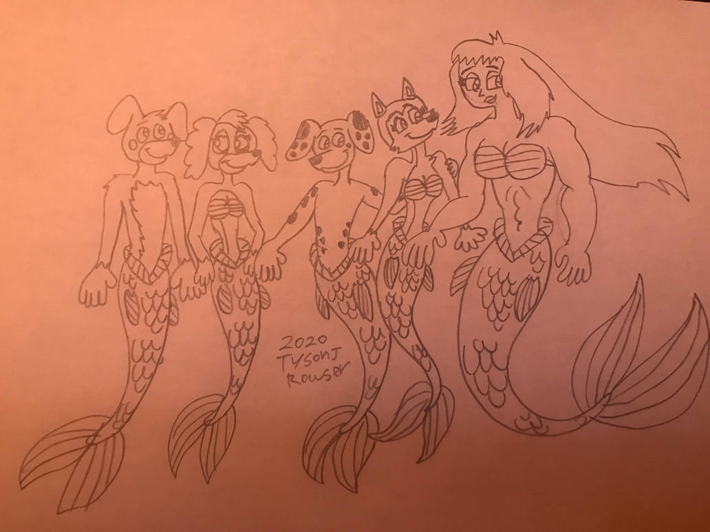 Merb Puppet Merpups and a mermaid by RowserlotStudios1993 on DeviantArt