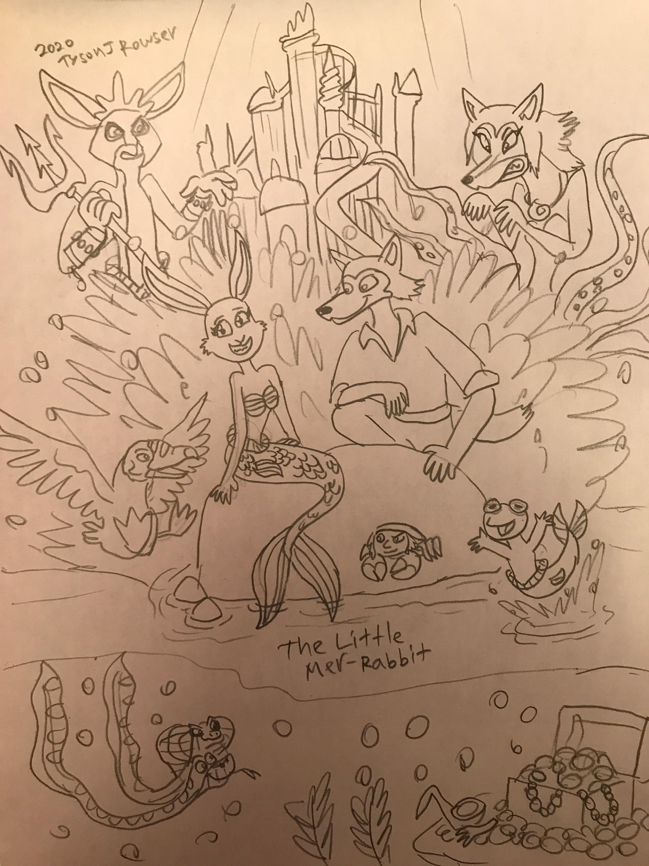 Little Mer Rabbit The Little Mer-Rabbit poster by RowserlotStudios1993 on DeviantArt