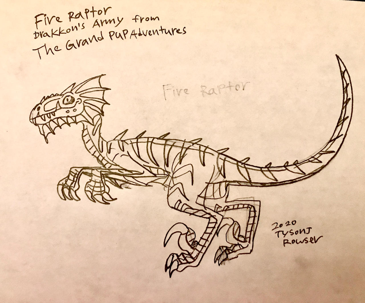 Fire Raptor by RowserlotStudios1993 on DeviantArt