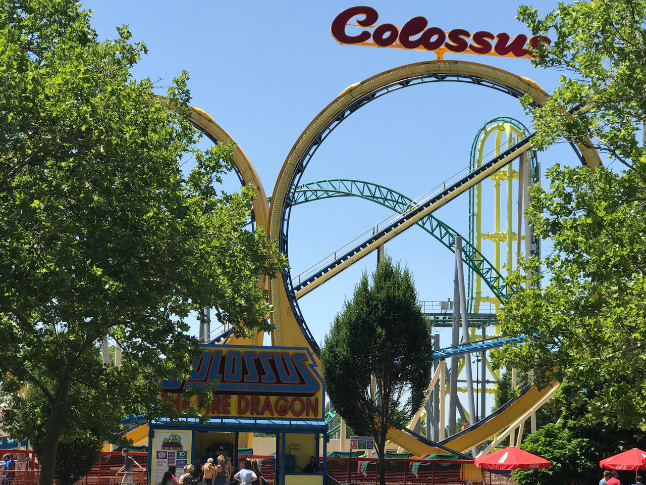 Colossus Fire Dragon coaster by RowserlotStudios1993 on DeviantArt