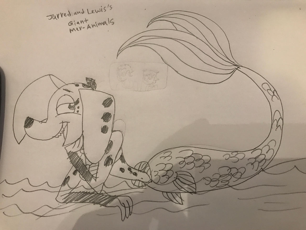 Jarred and Lewis's Giant Mer-Animals by RowserlotStudios1993 on DeviantArt