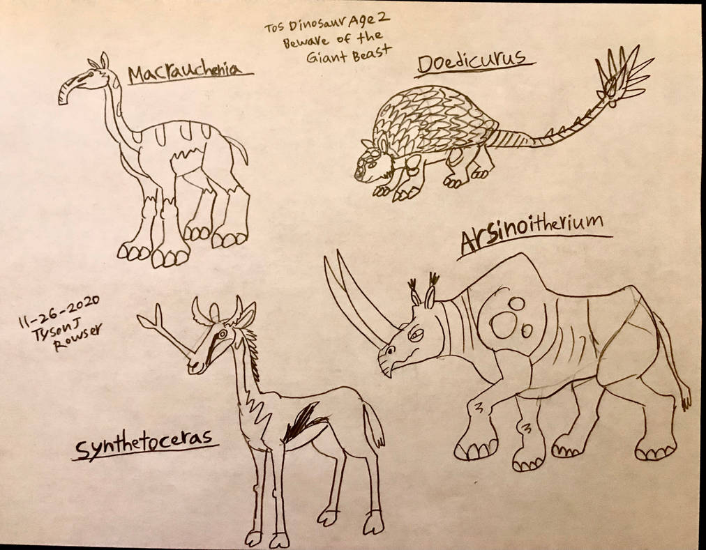 Cenozoic Mammals by RowserlotStudios1993 on DeviantArt