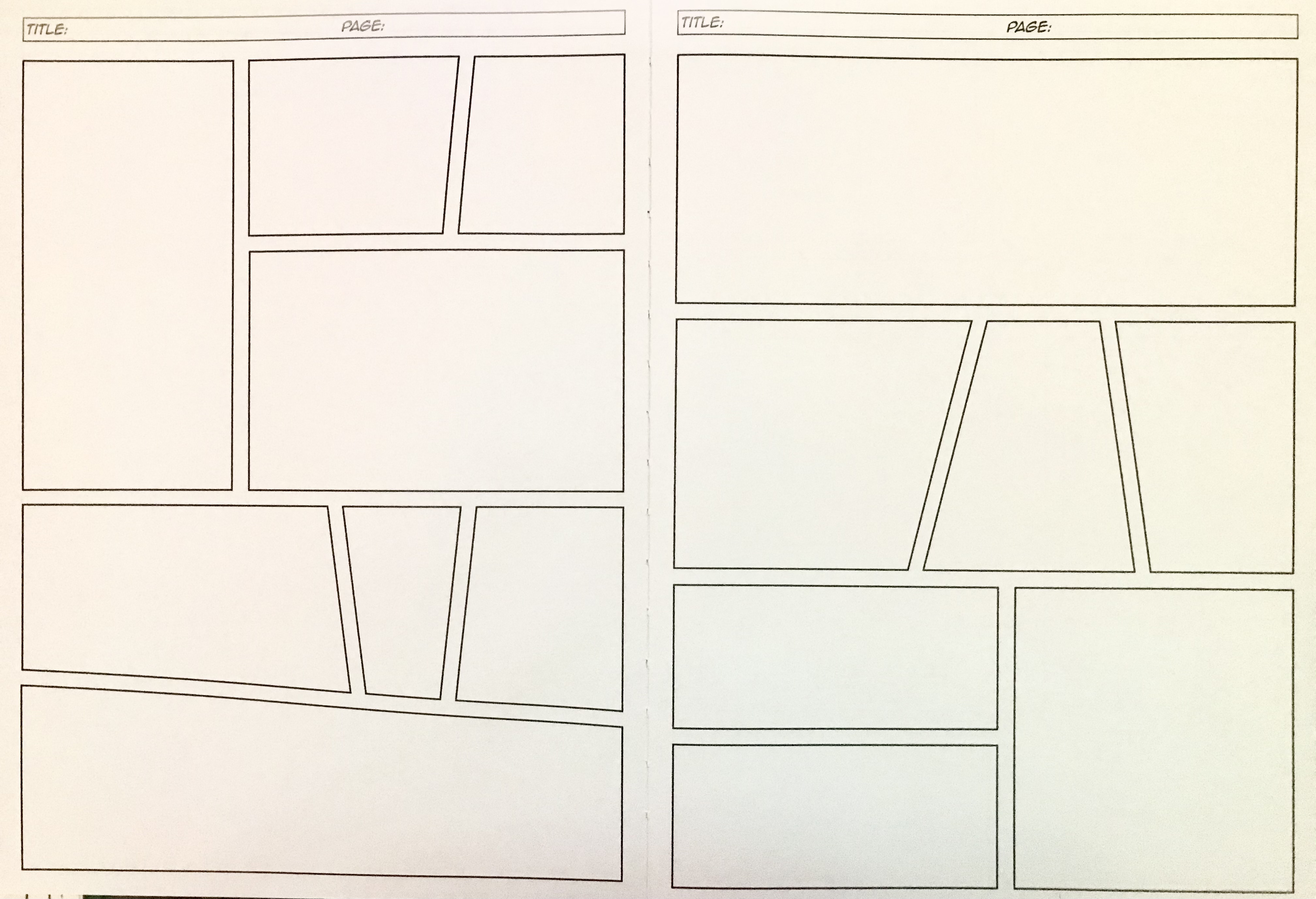 Comic template 1 by RowserlotStudios1993 on DeviantArt