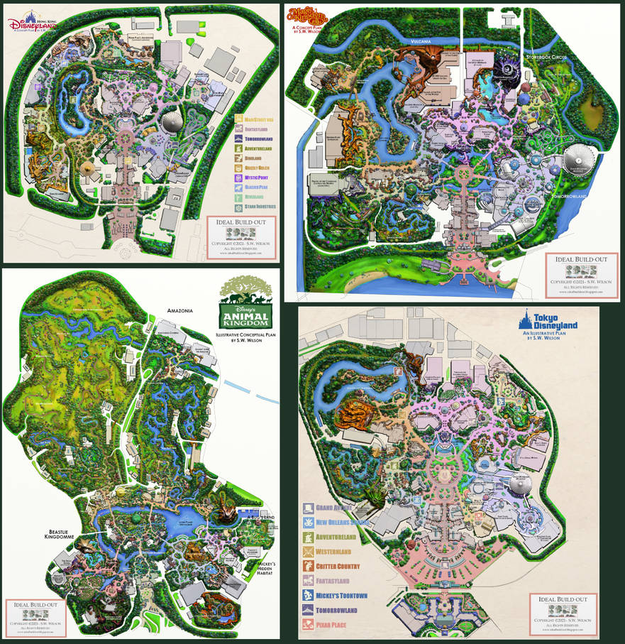 Ideal park Maps From Ideal Buildout Blogspot by RowserlotStudios1993 on ...