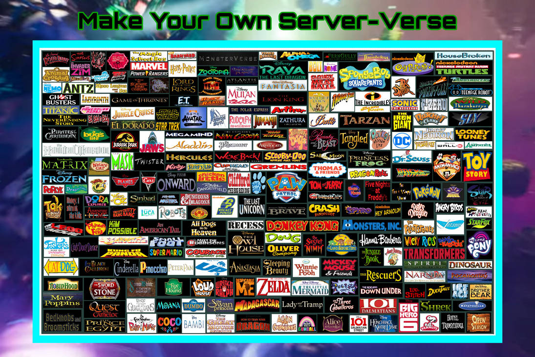 The Ultimate custom server-verse by RowserlotStudios1993 on DeviantArt