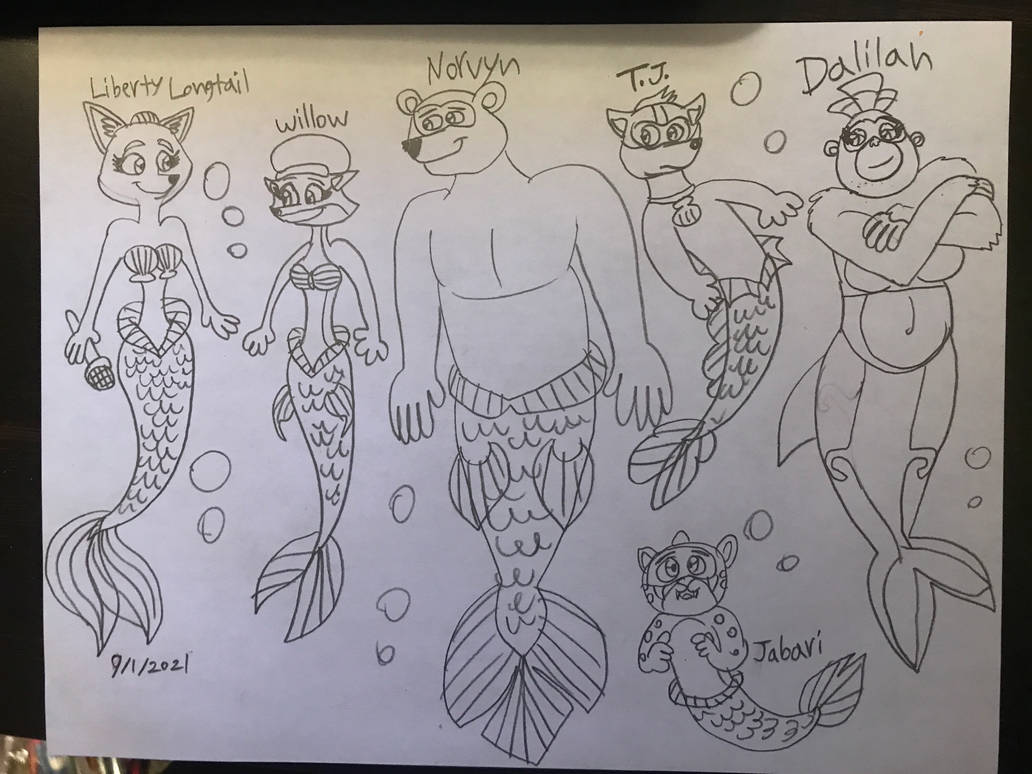 Kingdom Force Mer-Animals by RowserlotStudios1993 on DeviantArt