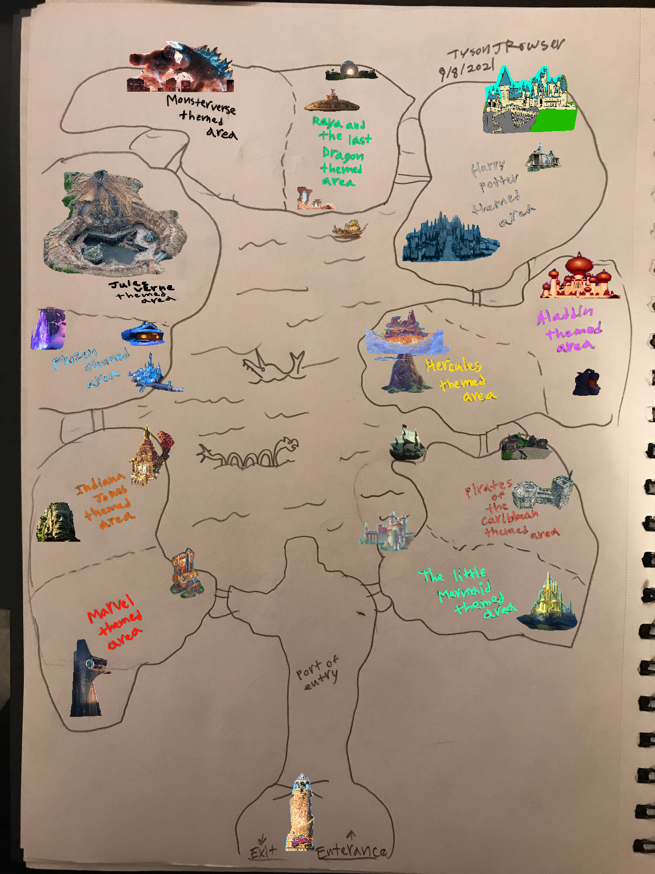 Rowserlot's Islands of Adventure map (updated) by RowserlotStudios1993 on  DeviantArt