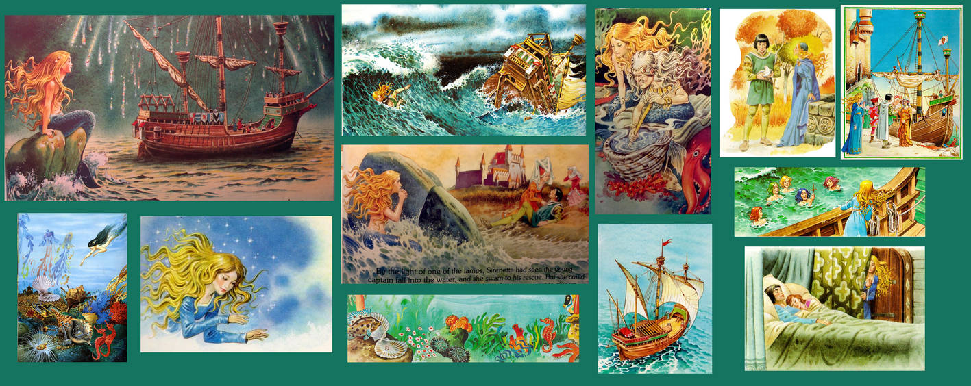 Tony Wolf The Little Mermaid illustration collage by RowserlotStudios1993  on DeviantArt