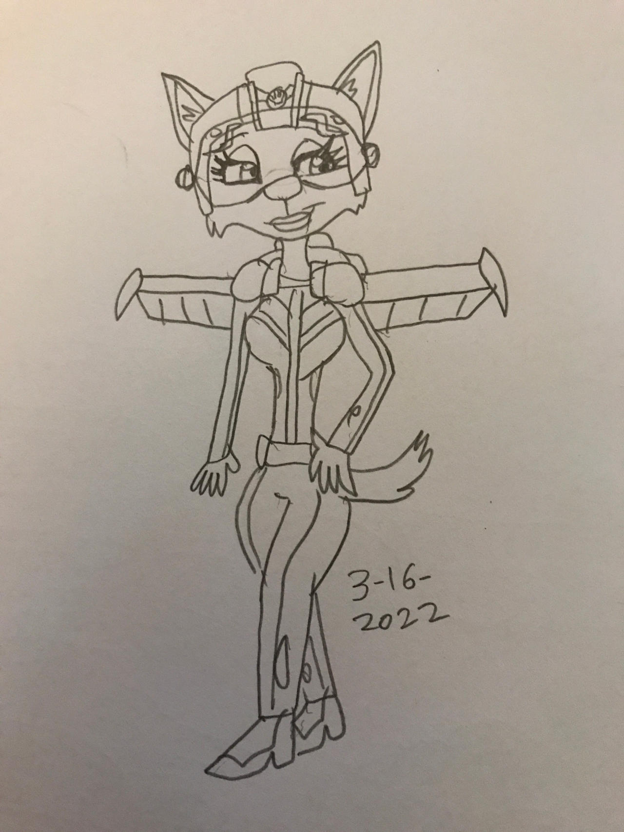 Anthro Sweetie in her jet rescue gear by RowserlotStudios1993 on DeviantArt