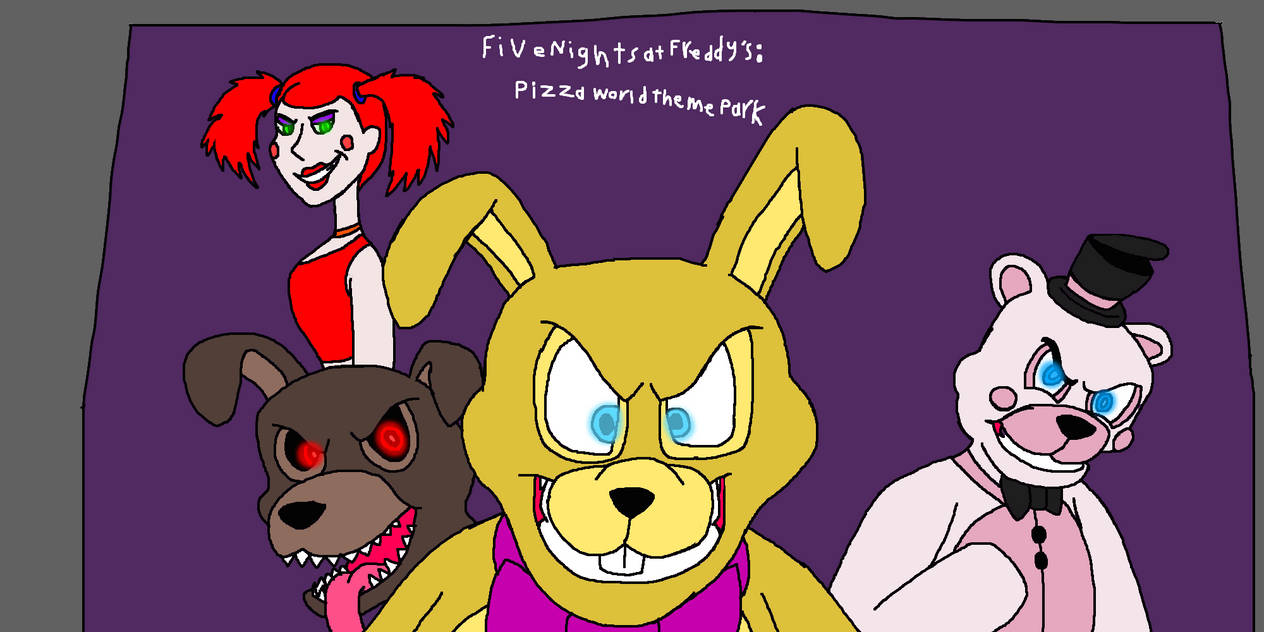 Five Nights at Freddy's World Poster by RandomAcount4 on DeviantArt