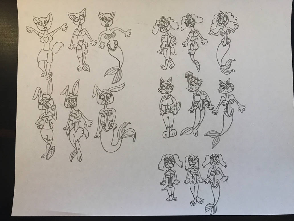 Mer-animal girl TF by RowserlotStudios1993 on DeviantArt