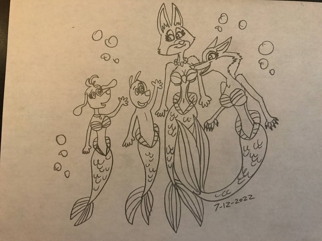 Meeting the Mer-animal girls by RowserlotStudios1993 on DeviantArt