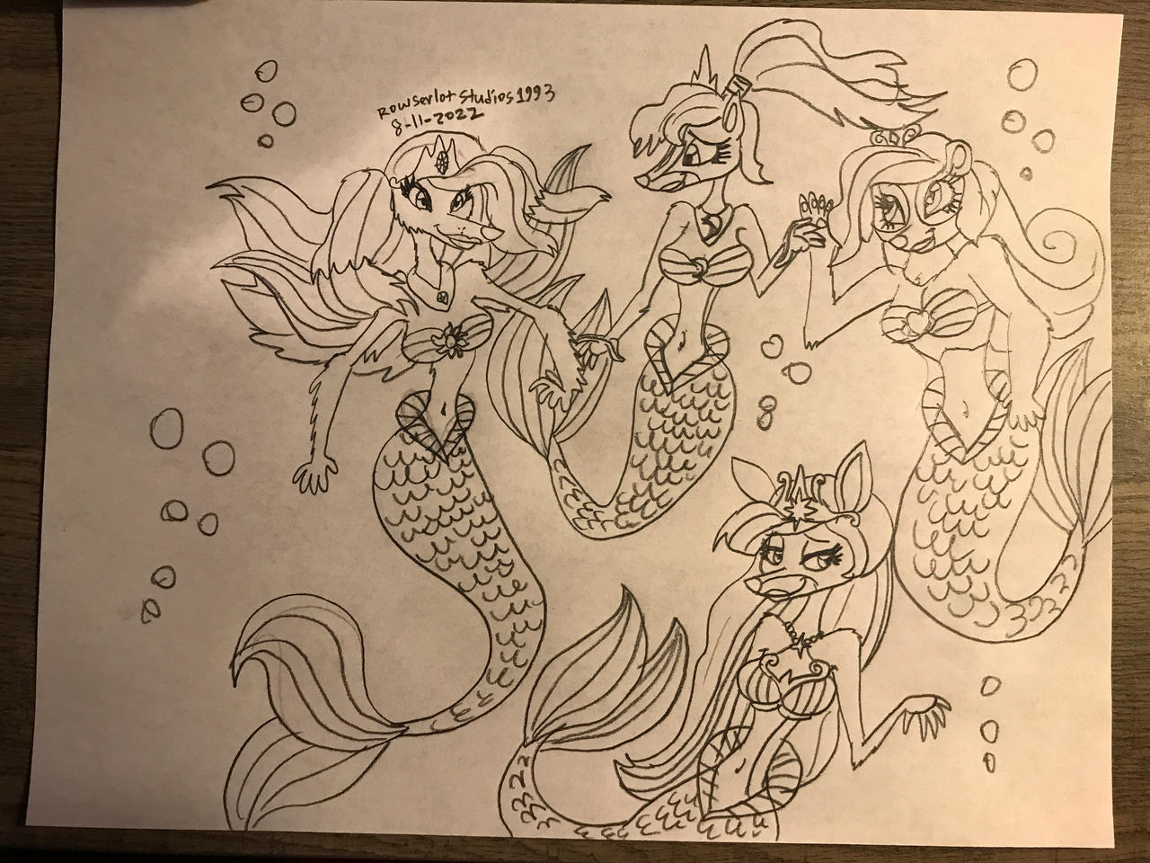 Mer-Animals princesses by RowserlotStudios1993 on DeviantArt