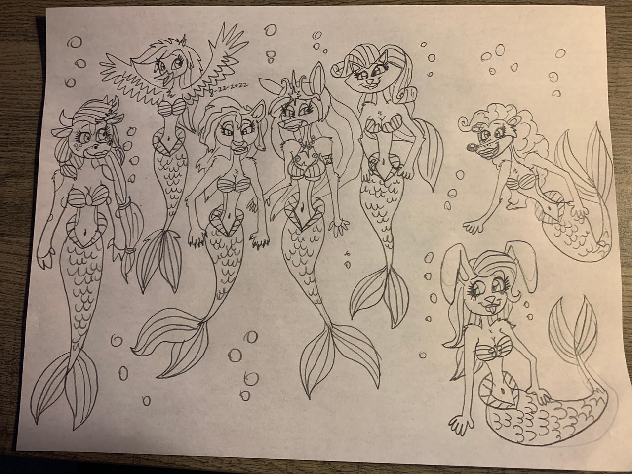 Mer-Animal Seven by RowserlotStudios1993 on DeviantArt