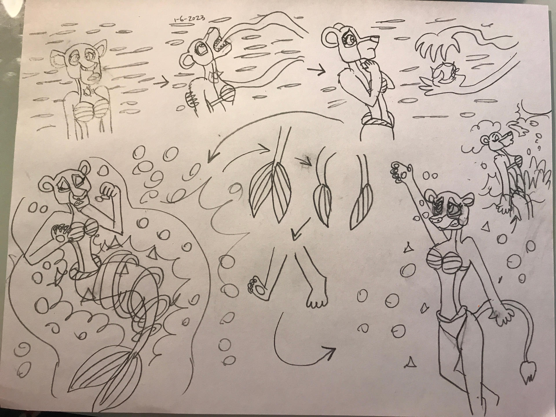Little Mer Princess The Little Mer-Lioness (1989) TF sequence by RowserlotStudios1993 on ...