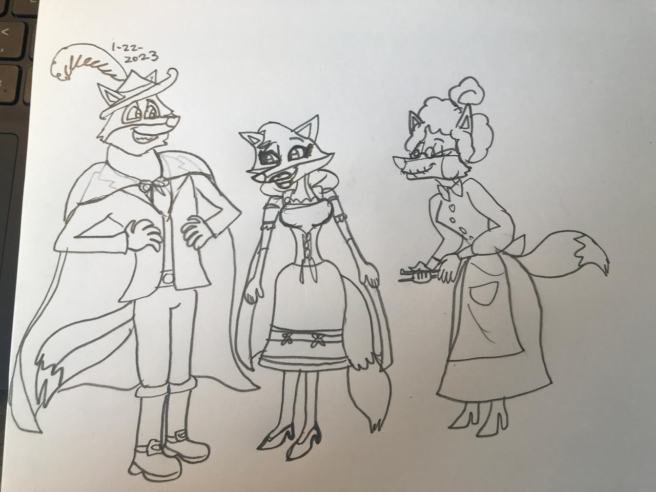 Red Riding Fox Drawing Little red riding Fox cast by RowserlotStudios1993 on DeviantArt