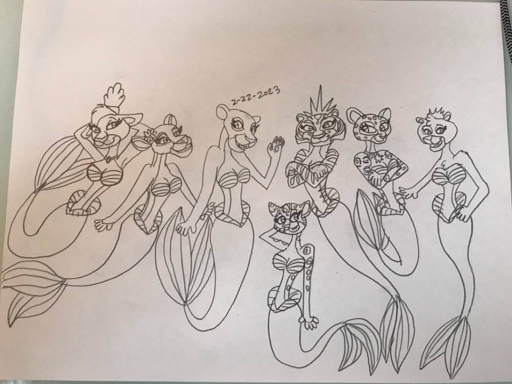 Little Mer Princess The Little Mer-Lioness (1989) - Mer-Princesses by RowserlotStudios1993 ...