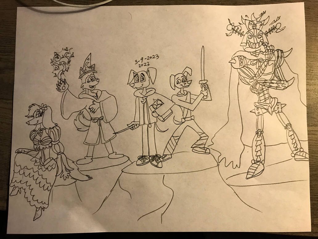 Multiversal Infinity Heroes character line up shot by ...