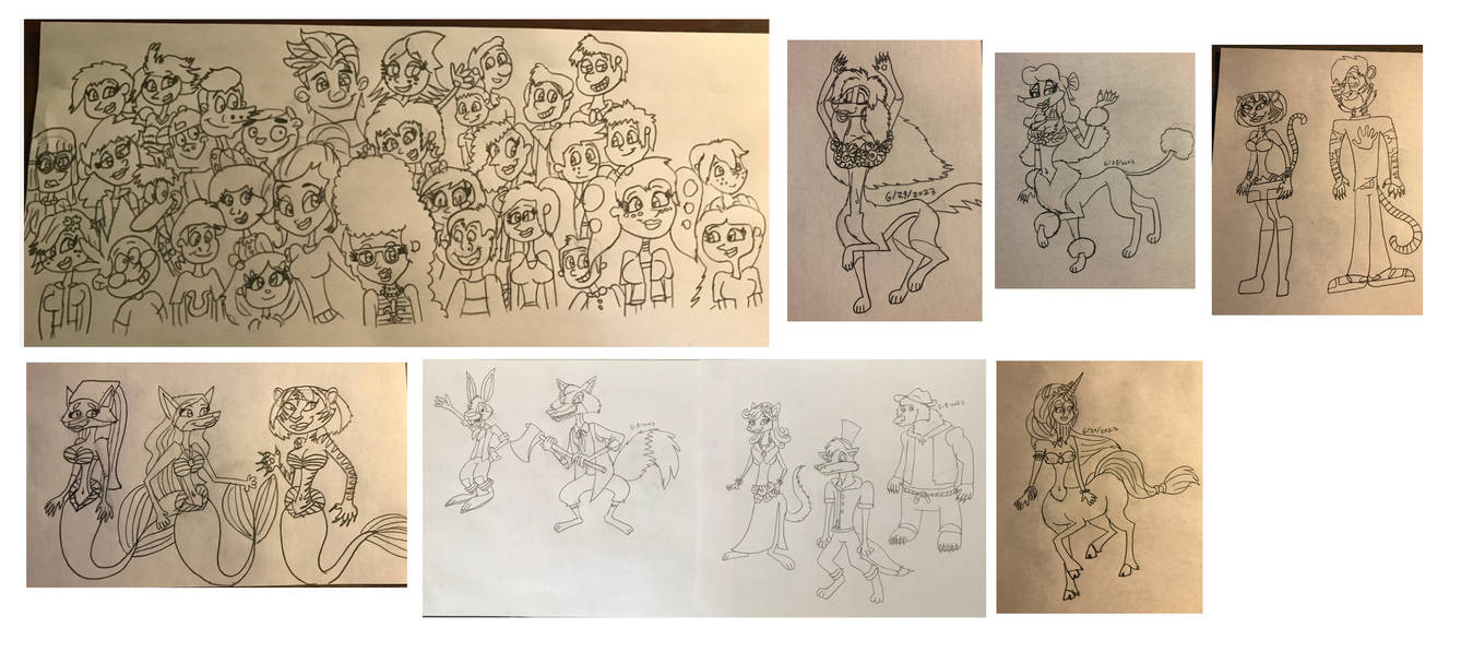 Random Artwork 2023 sketches 13 by RowserlotStudios1993 on DeviantArt