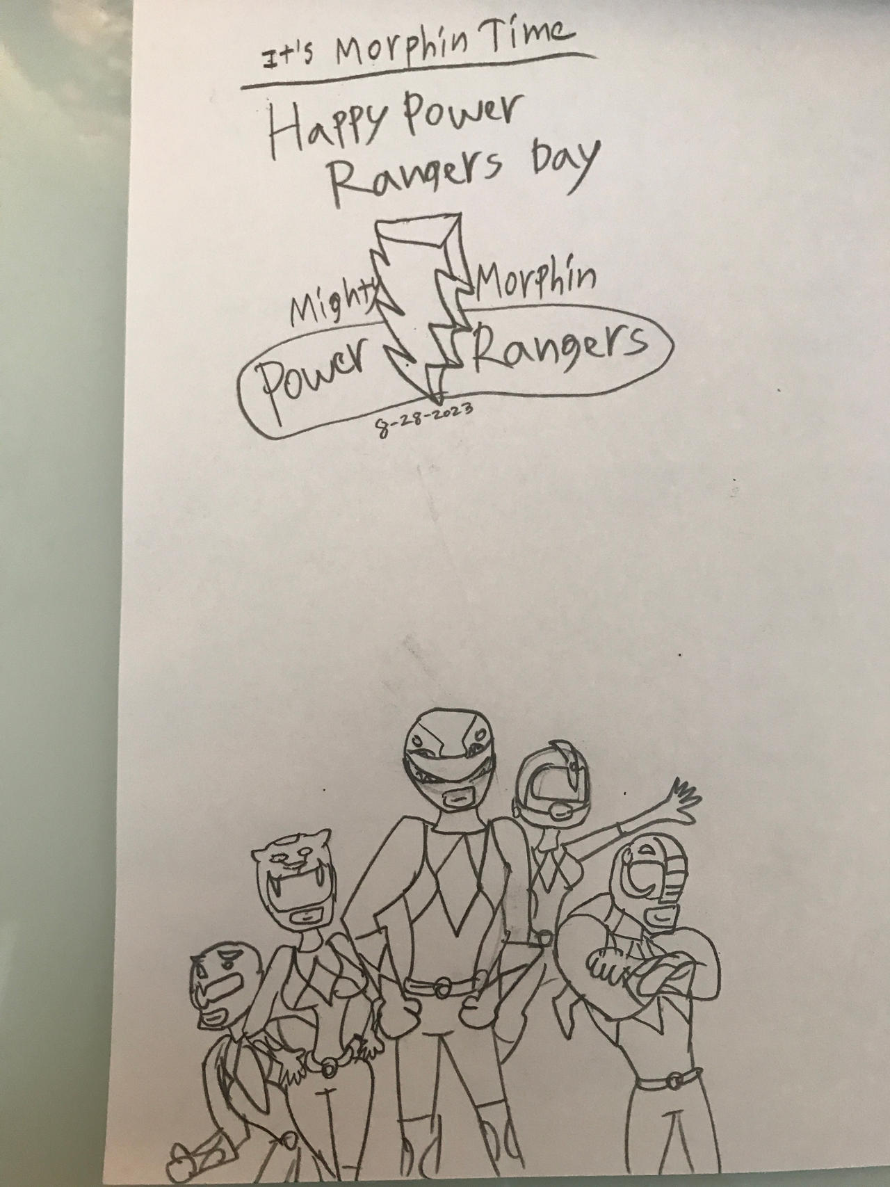 Happy Fish Power Rangers Happy Power Rangers Day by RowserlotStudios1993 on DeviantArt