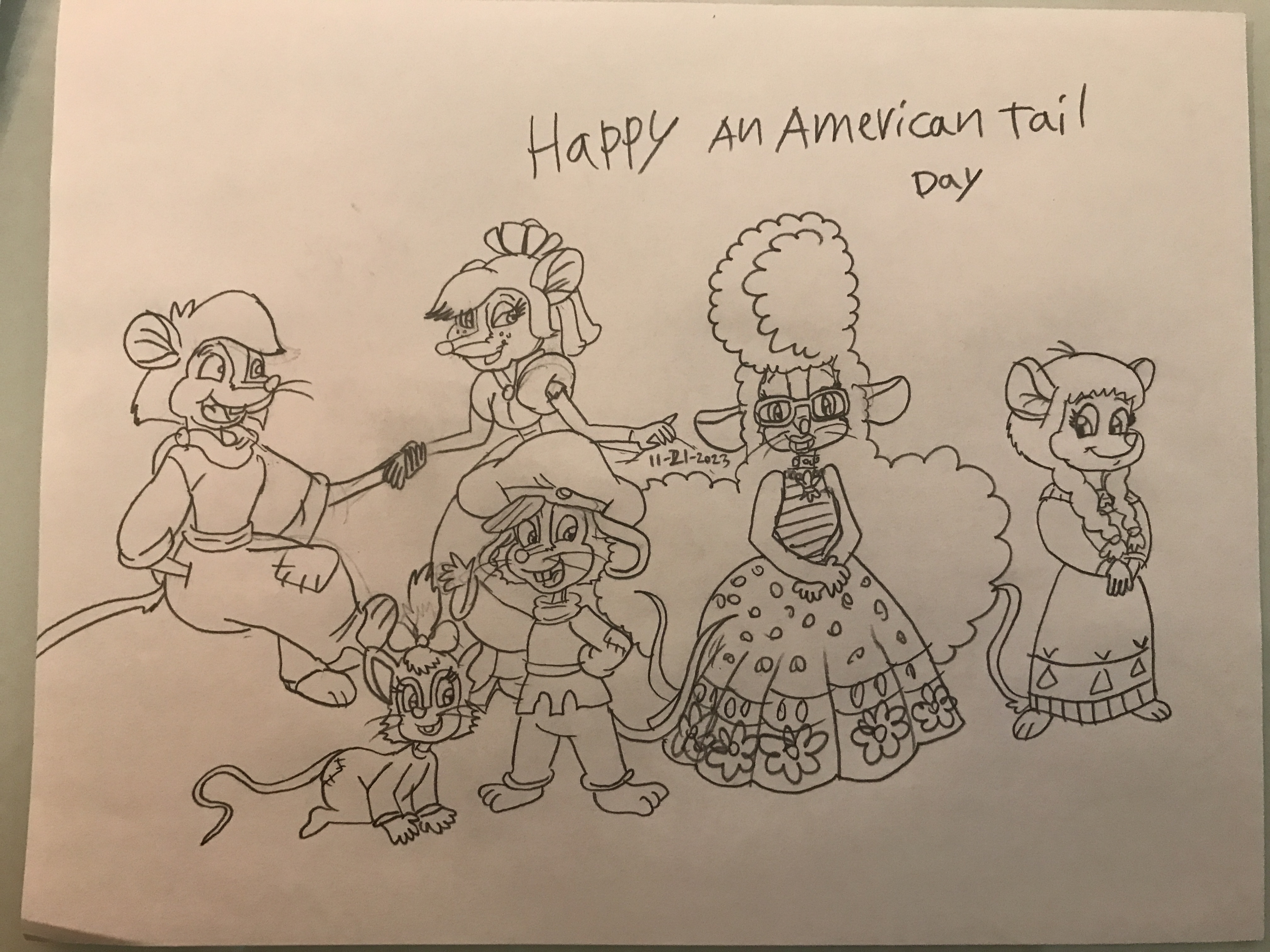 Happy An American Tail Day by RowserlotStudios1993 on DeviantArt