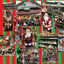 Santa Claus Indiana Christmas 2023 collage