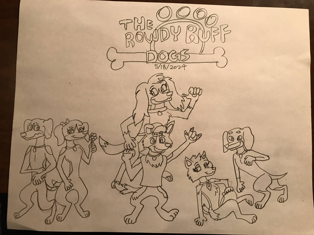 The Rowdy Ruff Dogs poster by RowserlotStudios1993 on DeviantArt