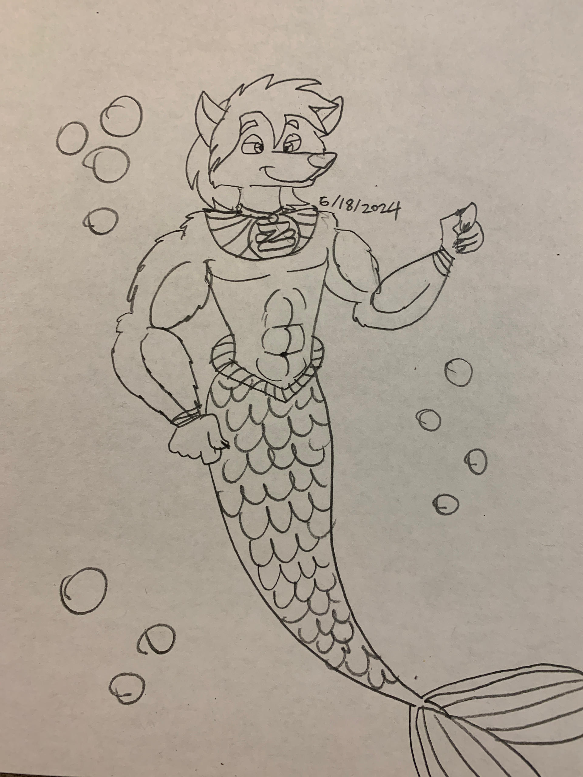 Merwolf Summer 2024 - Zen merwolf by RowserlotStudios1993 on DeviantArt
