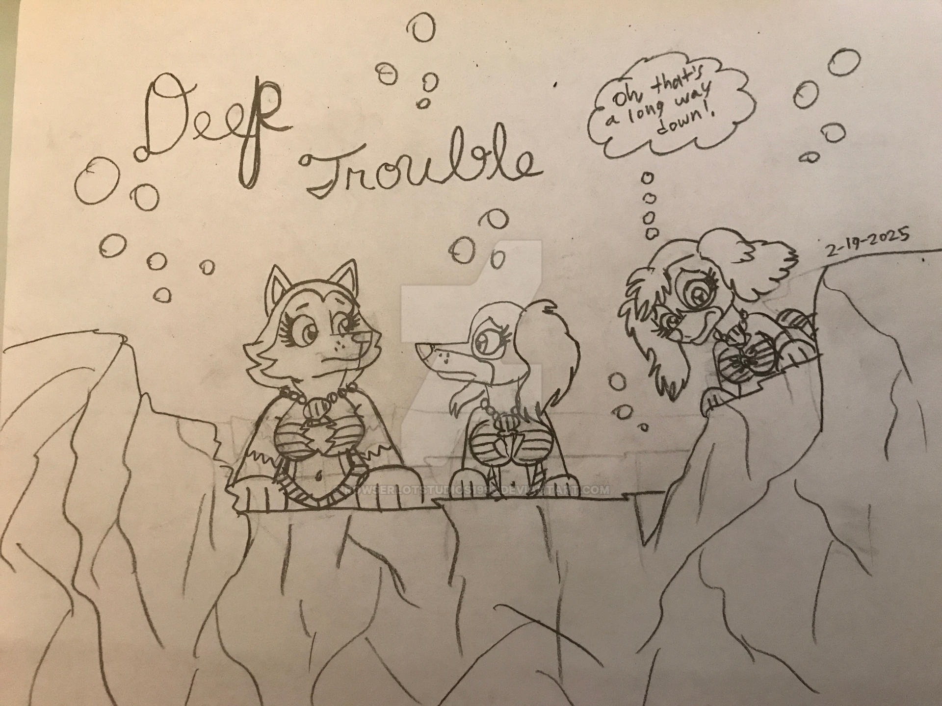 Deep Trouble Deviantart Deep Trouble by RowserlotStudios1993 on DeviantArt