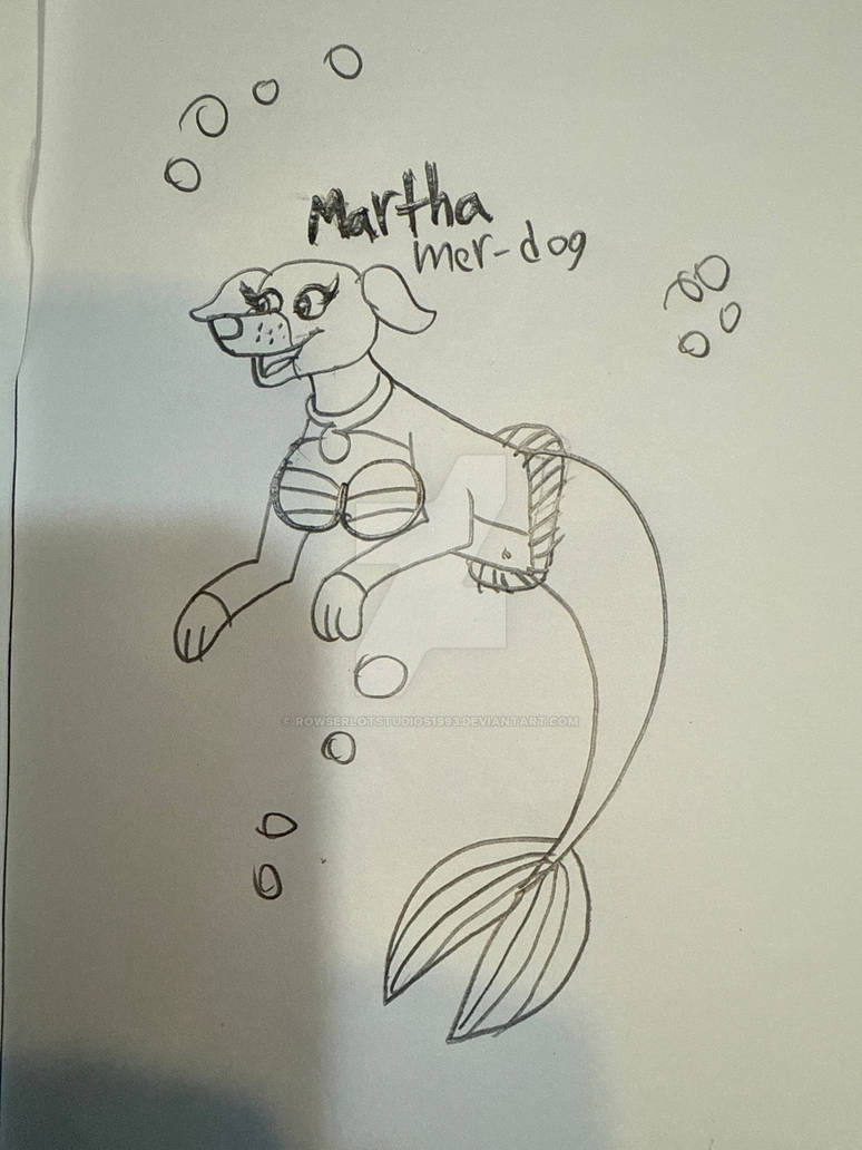 Mer-Dog Martha by RowserlotStudios1993 on DeviantArt
