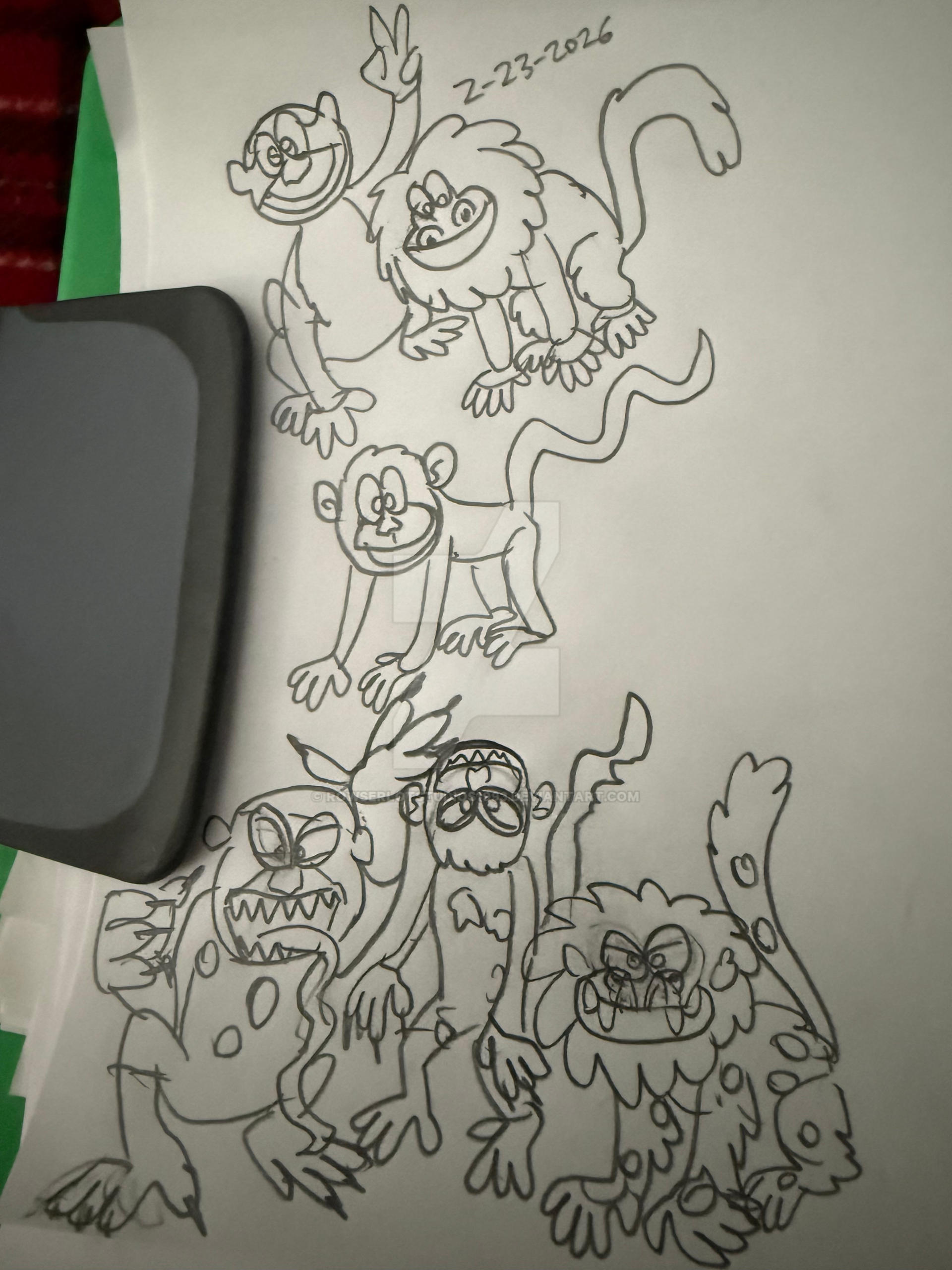 Primates Deviantart Base Trio of Primates (Zoopocalypse 2) by RowserlotStudios1993 on DeviantArt