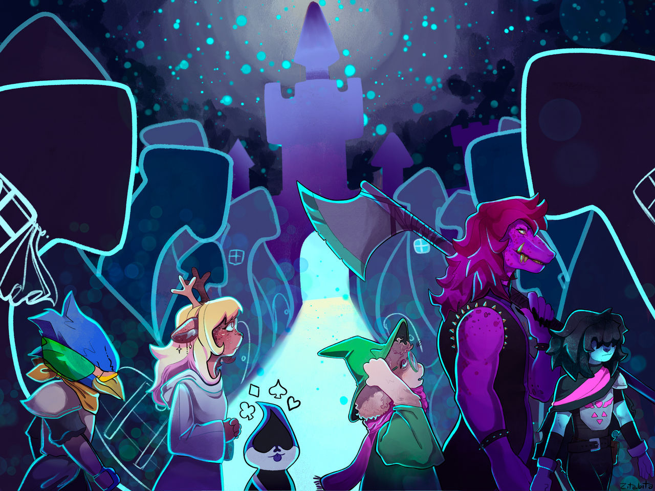 Deltarune Fanart By ZitaBita On DeviantArt deltarune-fanart-by-zitabita-on-deviantart