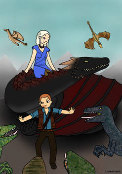 Dani and Owen's Dragon and Raptor-Packed Fun Hour