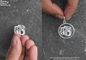 Papercut Pendant Camera by ParthKothekar