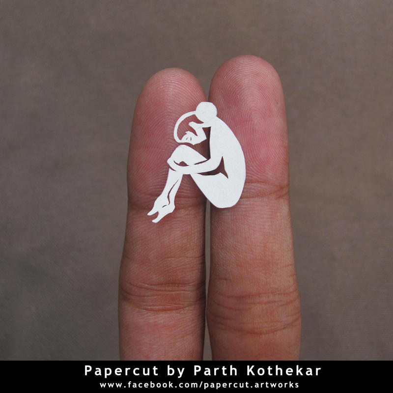 Papercut Deviantart miniature papercut by ParthKothekar on DeviantArt