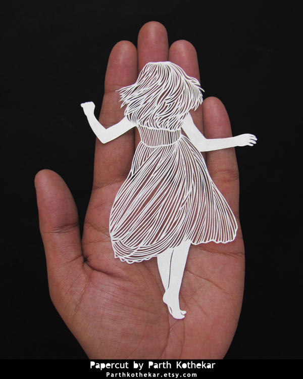 Papercut Deviantart Miniature Papercut - Papercutting - Paper art by ParthKothekar on ...