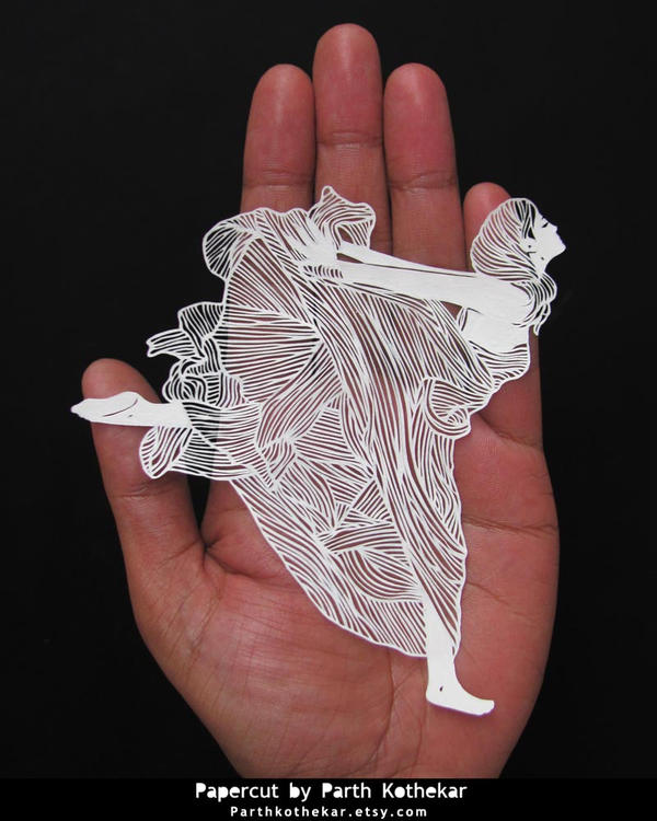Miniature Papercut - Papercutting - Paper art
