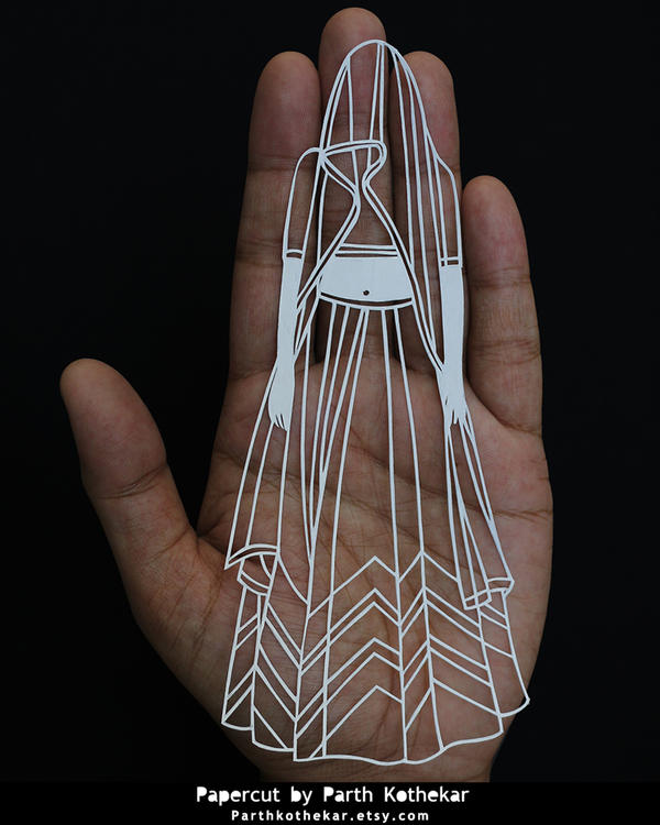 Papercut Deviantart Papercut - Indian - Papercutting - Paper - Art - by ParthKothekar on ...