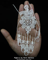 Papercut - Heena - Papercutting - Mehandi