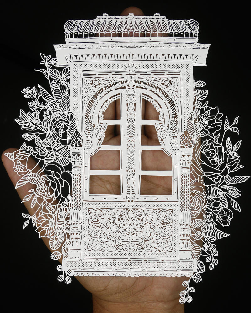 Papercut Deviantart Ornate Door Papercut - Papercutting - India - Art by ParthKothekar on ...