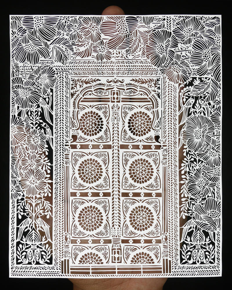Heritage Papercut - Papercutting - Old India - Art by ParthKothekar on ...